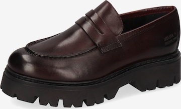 MELVIN & HAMILTON Moccasins 'Thelia 7' in Red: front