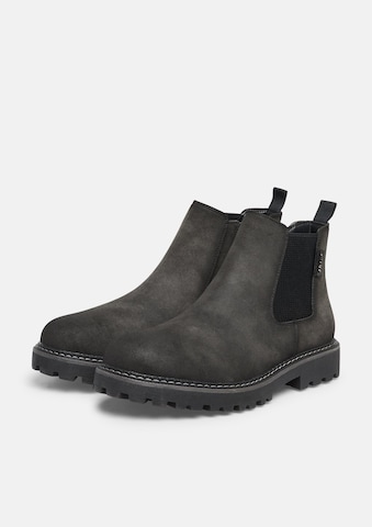 s.Oliver Boots in Schwarz: Vorderseite