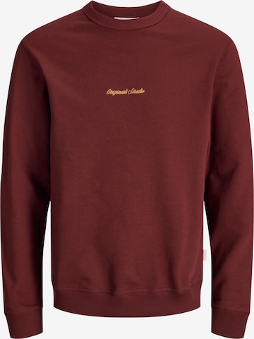 Felpa 'JORNorrebro' di JACK & JONES in rosso: frontale