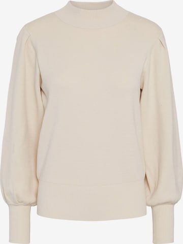 Pullover 'YASFonny' di YAS in beige: frontale