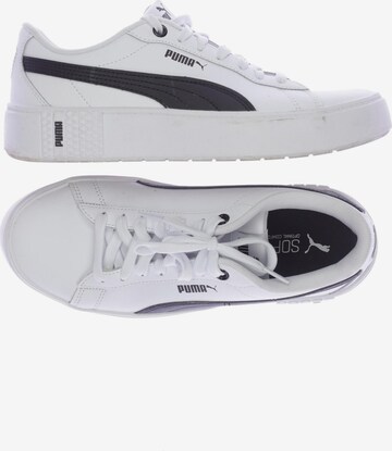 PUMA Sneakers & Trainers in 38,5 in White: front