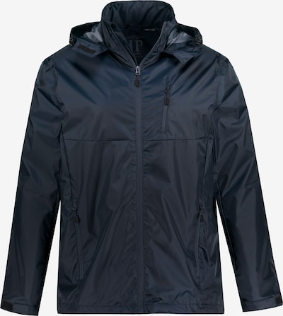 JP1880 JP 1880 Herren große Größen Regenjacke, wasserdicht, Kapuze, Zipper, leichtes Mesh Futter 809332 in XXXL in marine / schwarz, Produktansicht
