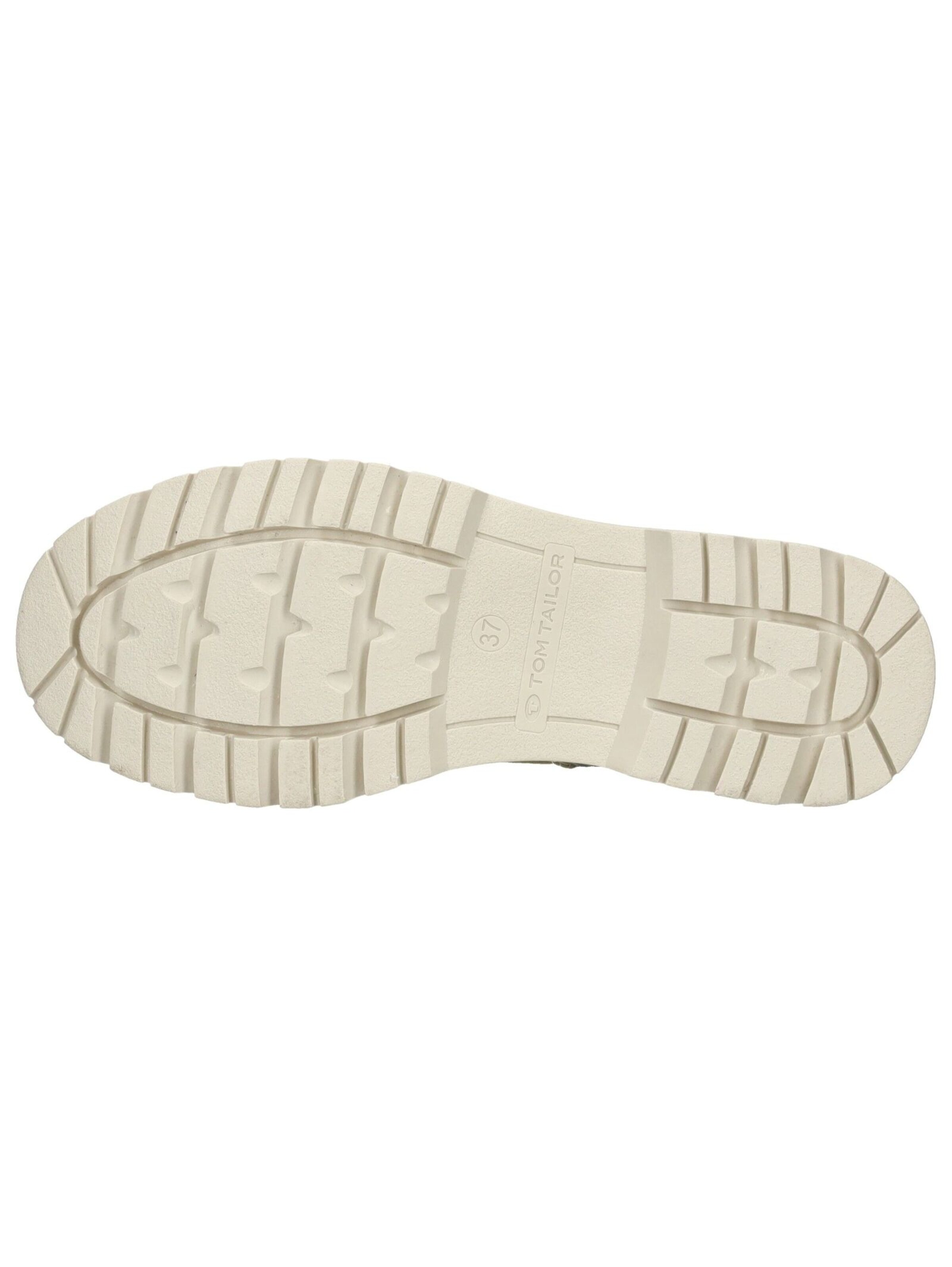 TOM TAILOR Lace-up bootie in White