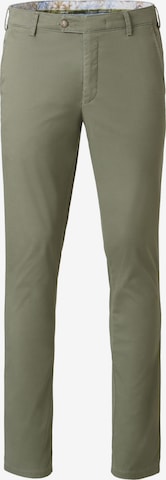 MEYER Chino Pants 'Bonn' in Green: front