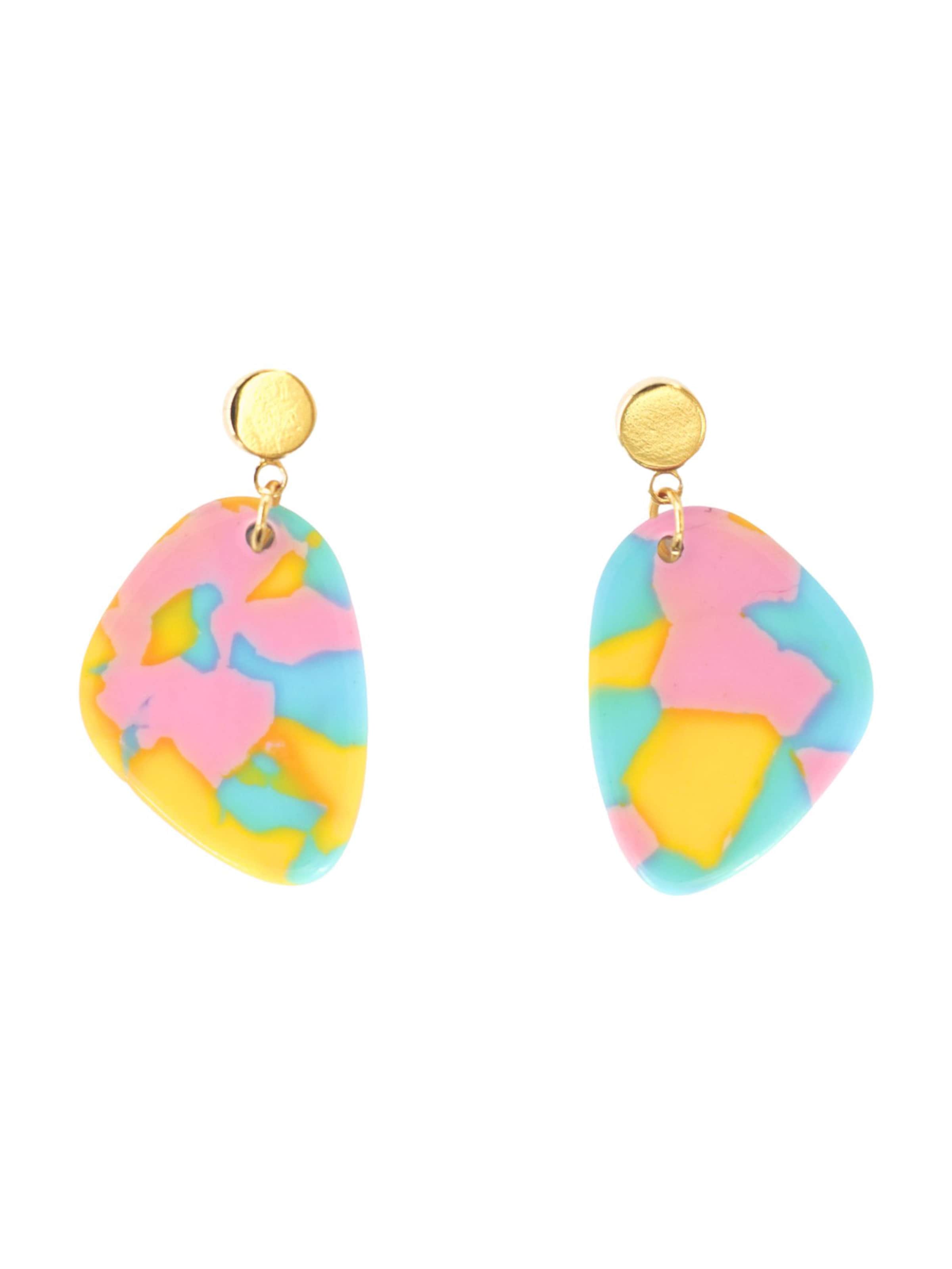 Fräulein Wunder Øreringe 'Amy' i guld: forside