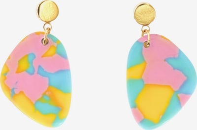 Fräulein Wunder Korvakoru 'Amy' värissä taivaansininen / keltainen / kulta / roosa, Tuotenäkymä