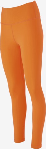 Athlecia Skinny Workout Pants 'GABY' in Orange