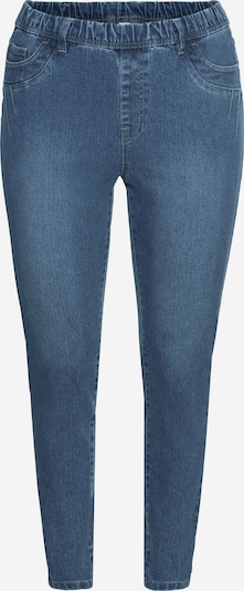 SHEEGO Jeggings en bleu denim, Vue avec produit