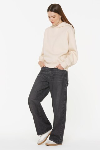 Harlem Soul Hoodie Oversized Unisex in Beige