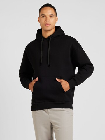 Cars JeansSweater majica 'FERGAL' - crna boja: prednji dio