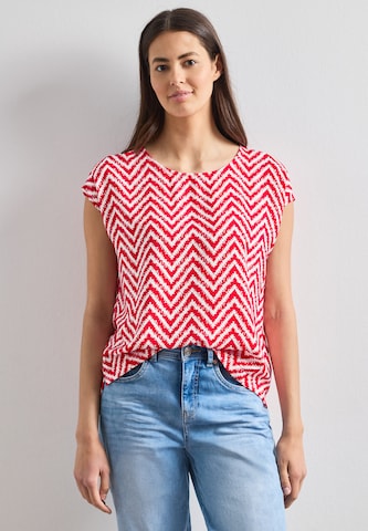 STREET ONE Bluse in Rot: Vorderseite
