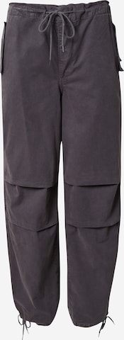 TOPSHOP Tapered Trousers in Grey: front