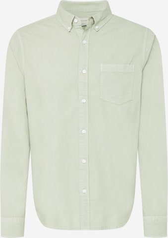 Cotton On Button Up Shirt 'MAYFAIR' in Green: front