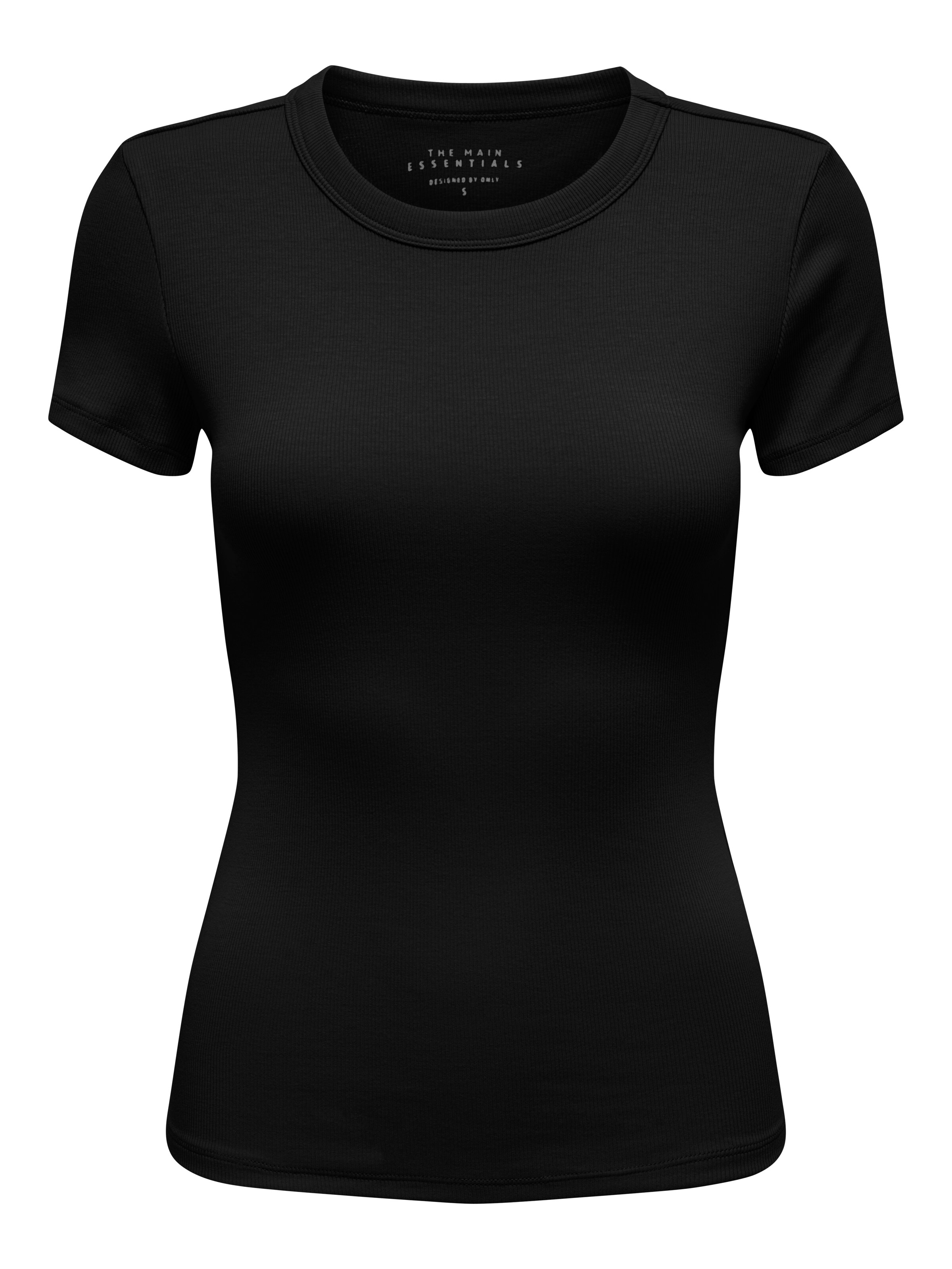 ONLY Тениска 'ONLEASY' в черно: отпред