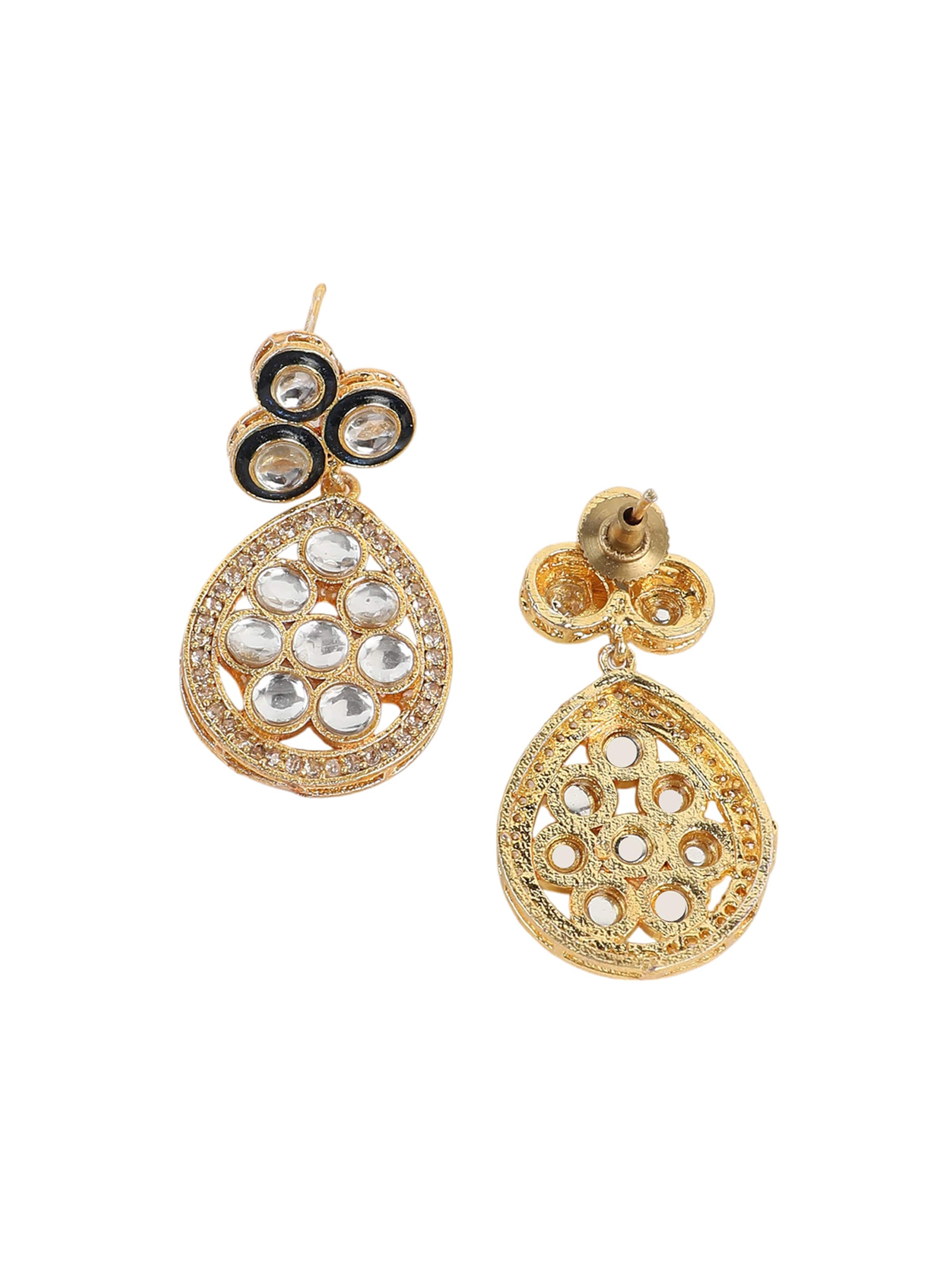 Set di gioielli 'Shanna' di SOHI in nero