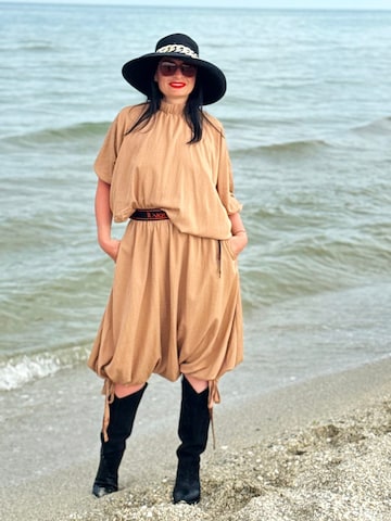 IUnique Skirt 'Pirate' in Brown: front