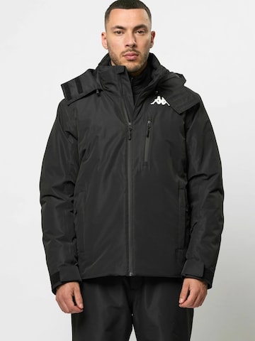 KAPPA Winter Jacket ' Ski Jacket ' in Black: front