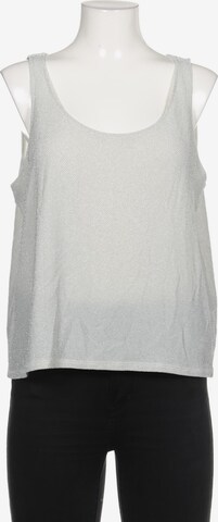 Monki Top & Shirt in L in Silver: front