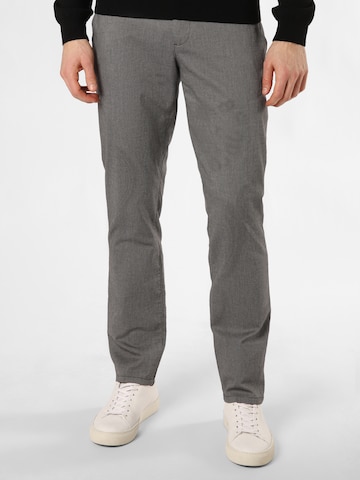 Alberto Chino Pants 'Lou-J' in Grey: front