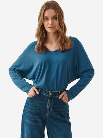 Camicia da donna 'SELENA' di TATUUM in blu: frontale