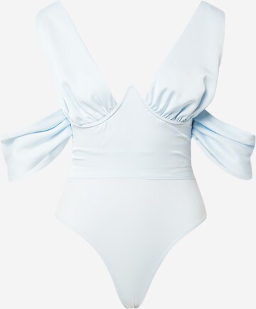 Body a maglietta di Misspap in blu: frontale