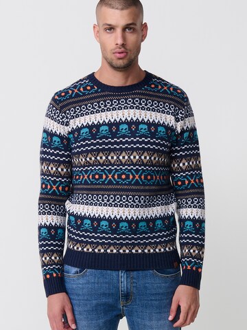 KOROSHI Sveter - Modrá