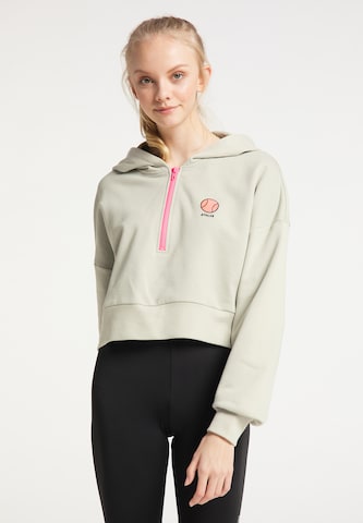 myMo ATHLSR Sweatshirt in Grün: predná strana