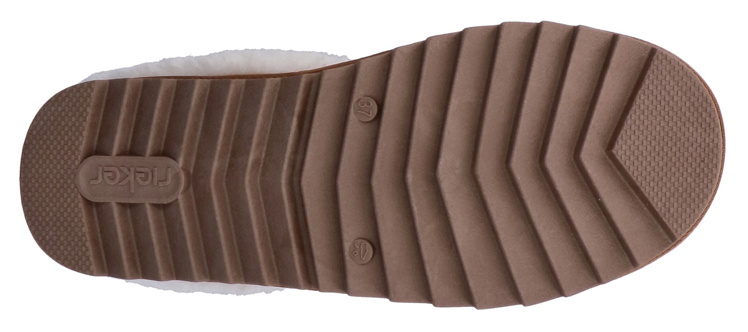 Rieker Hausschuh in Braun