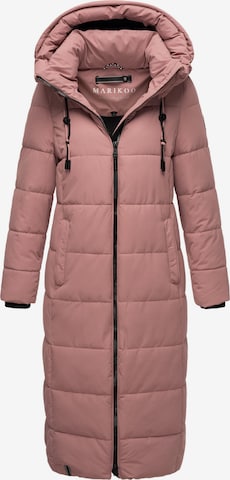 MARIKOO Raincoat 'Nadeshikoo XVI' in Pink: front