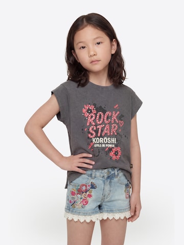 KOROSHI Majica | siva barva