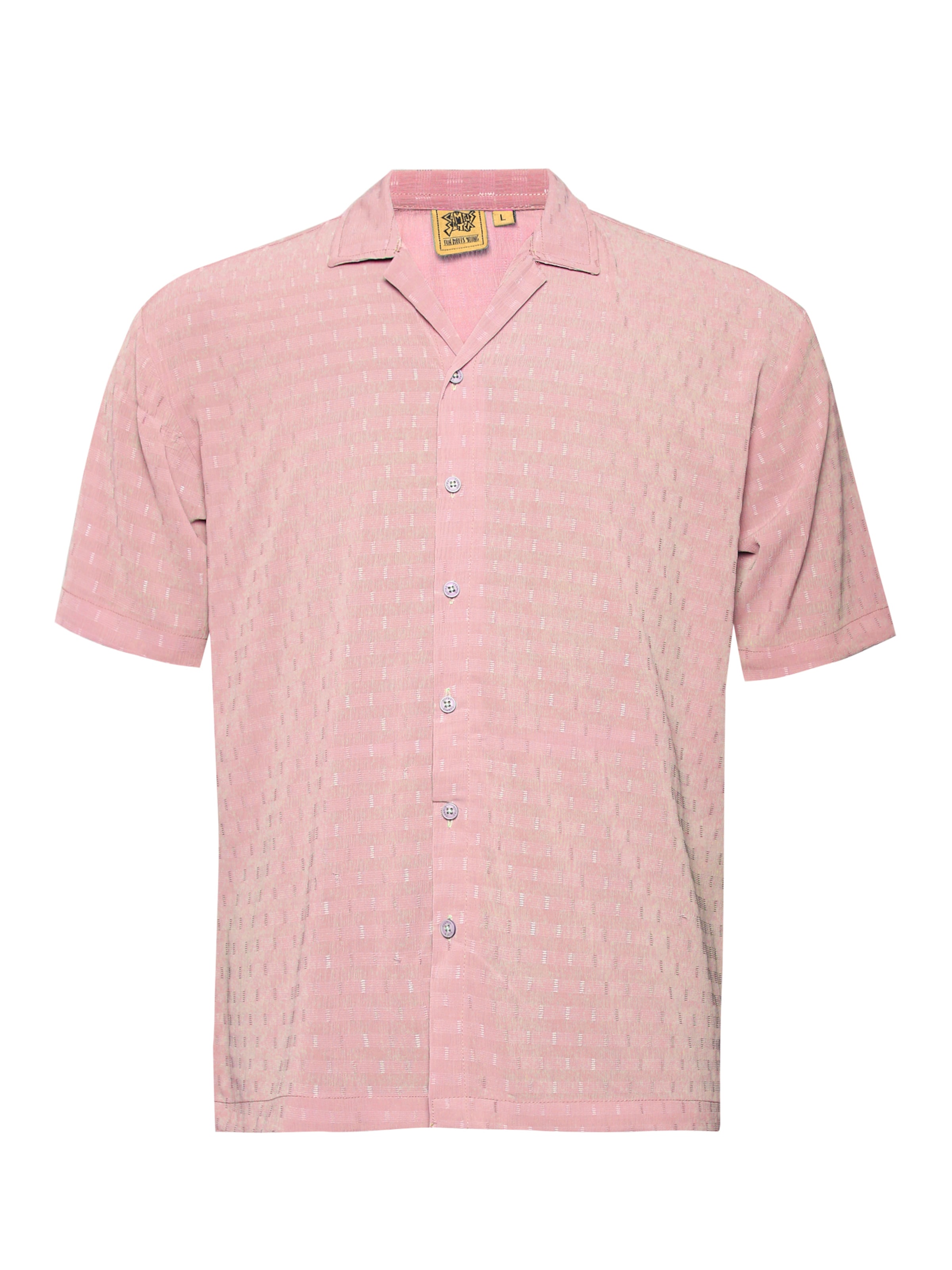 Campus Sutra Regularny krój Koszula 'Tamzen' w kolorze różowy: przód