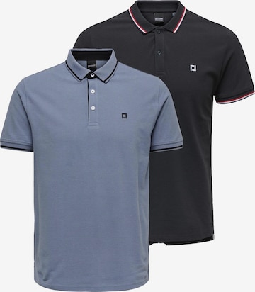 Only & Sons Shirt 'Onsefletcher' in Blau: Vorderseite