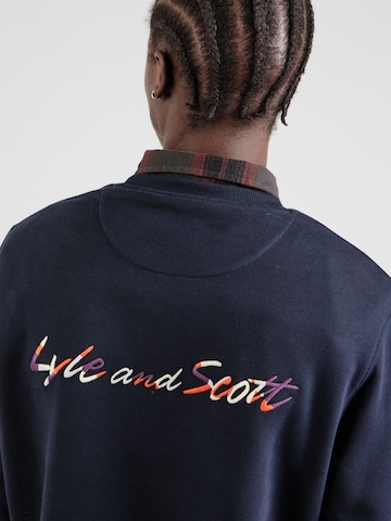 Lyle & Scott Sweatshirt in Blau