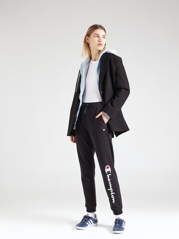 Champion Authentic Athletic ApparelTapered Hlače - crna boja