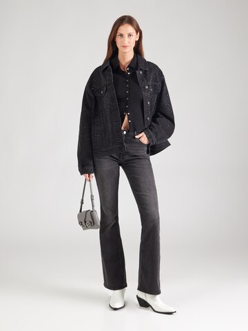 melns Miss Selfridge T-Krekls