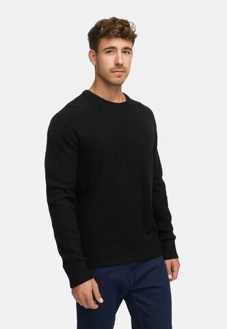 INDICODE JEANS Sweater 'INTrax' in Black