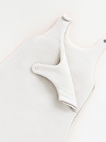 PAPATE - Saco de dormir 'Organic Cotton Winter Sleeping Bag' en blanco