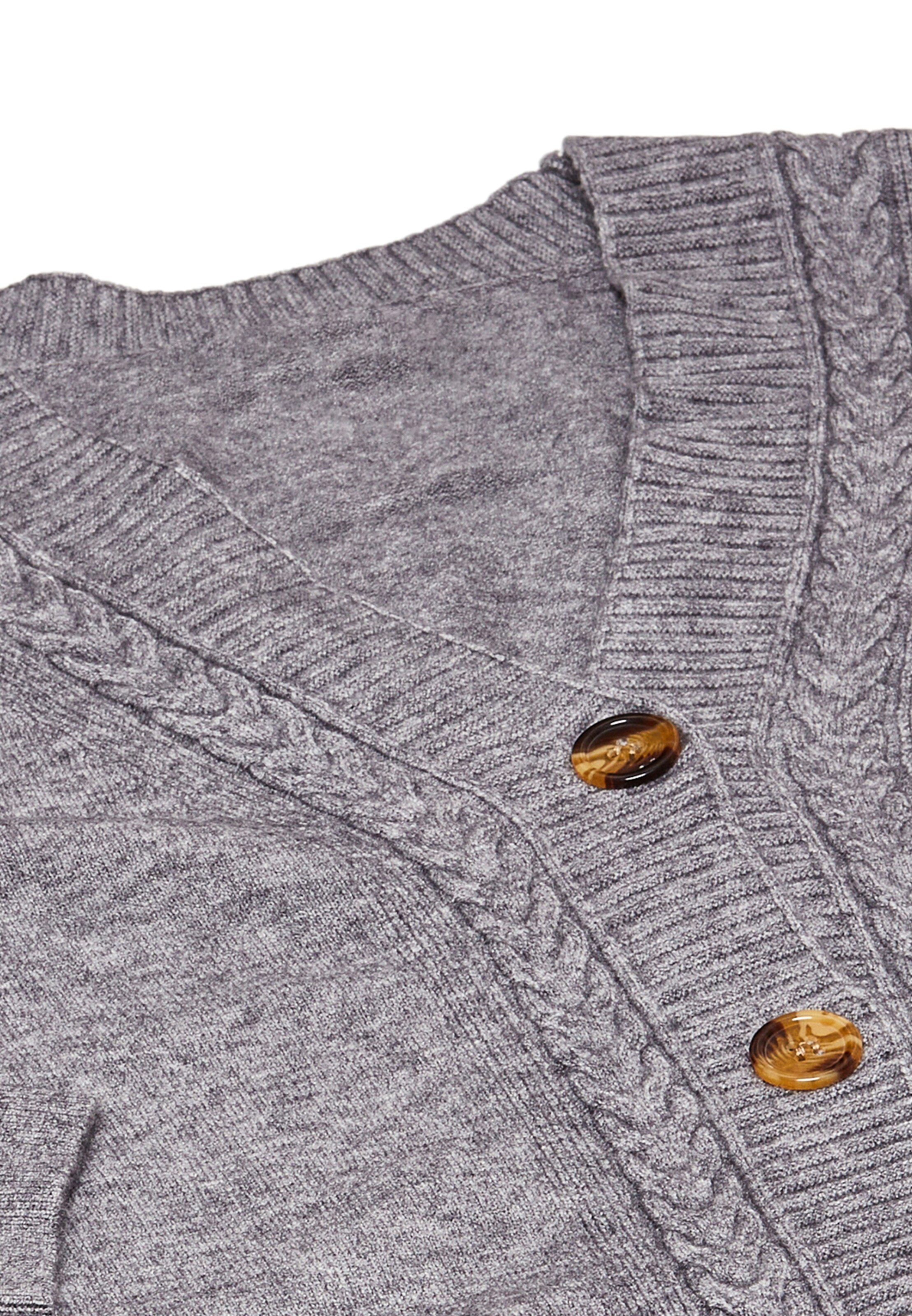 ALARY Вязаная кофта в Серый