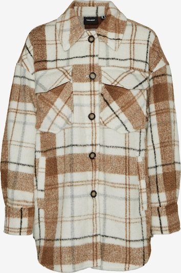 VERO MODA Between-season jacket 'Leslie' in Cream / mottled brown / Black, Item view