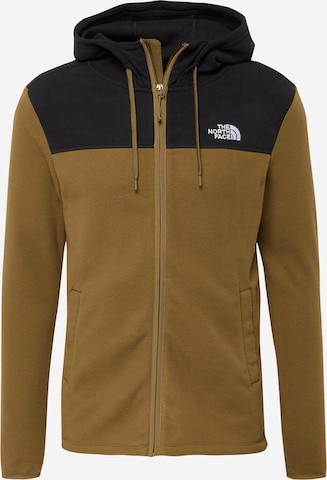 THE NORTH FACE Athletic fleece jacket 'Homesafe' in Green: front