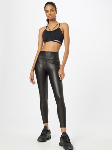 DKNY Performance Skinny Legíny – černá