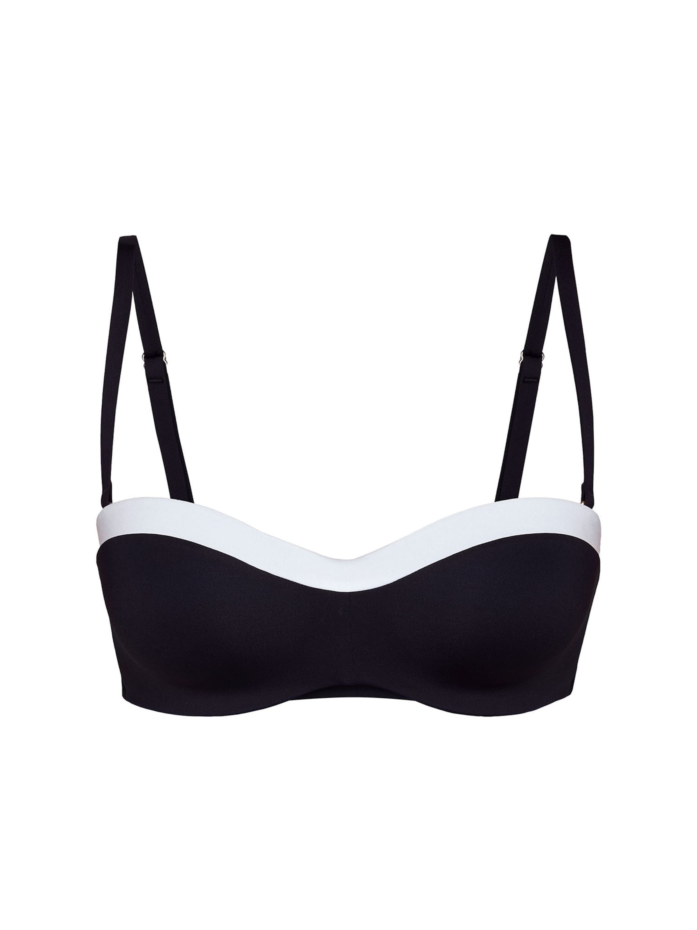 JOOP! Bikini top ' Blanca Beach ' in 75/B in Black / White, Item view