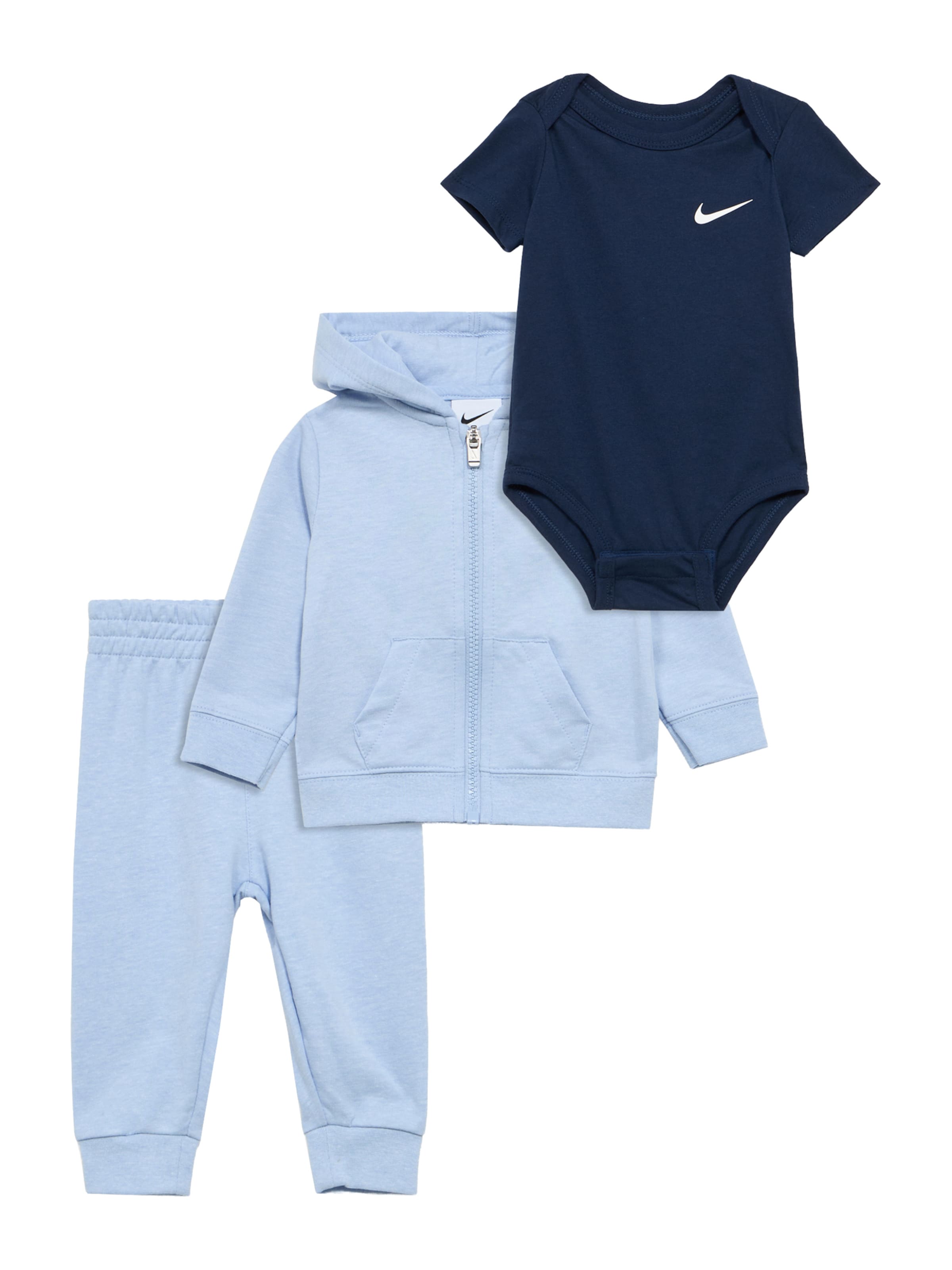 Nike Sportswear Комплект в размер 80 в нейви синьо / светлосиньо / бяло, Преглед на продукта