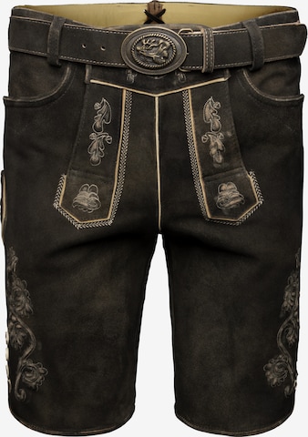 Country Maddox Traditional Pants 'Silbersee' in Brown: front