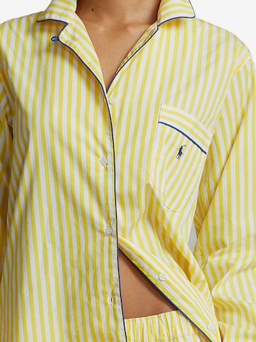 Pyjama ' Madison PJ Set - Shirting Stripes ' Polo Ralph Lauren en jaune