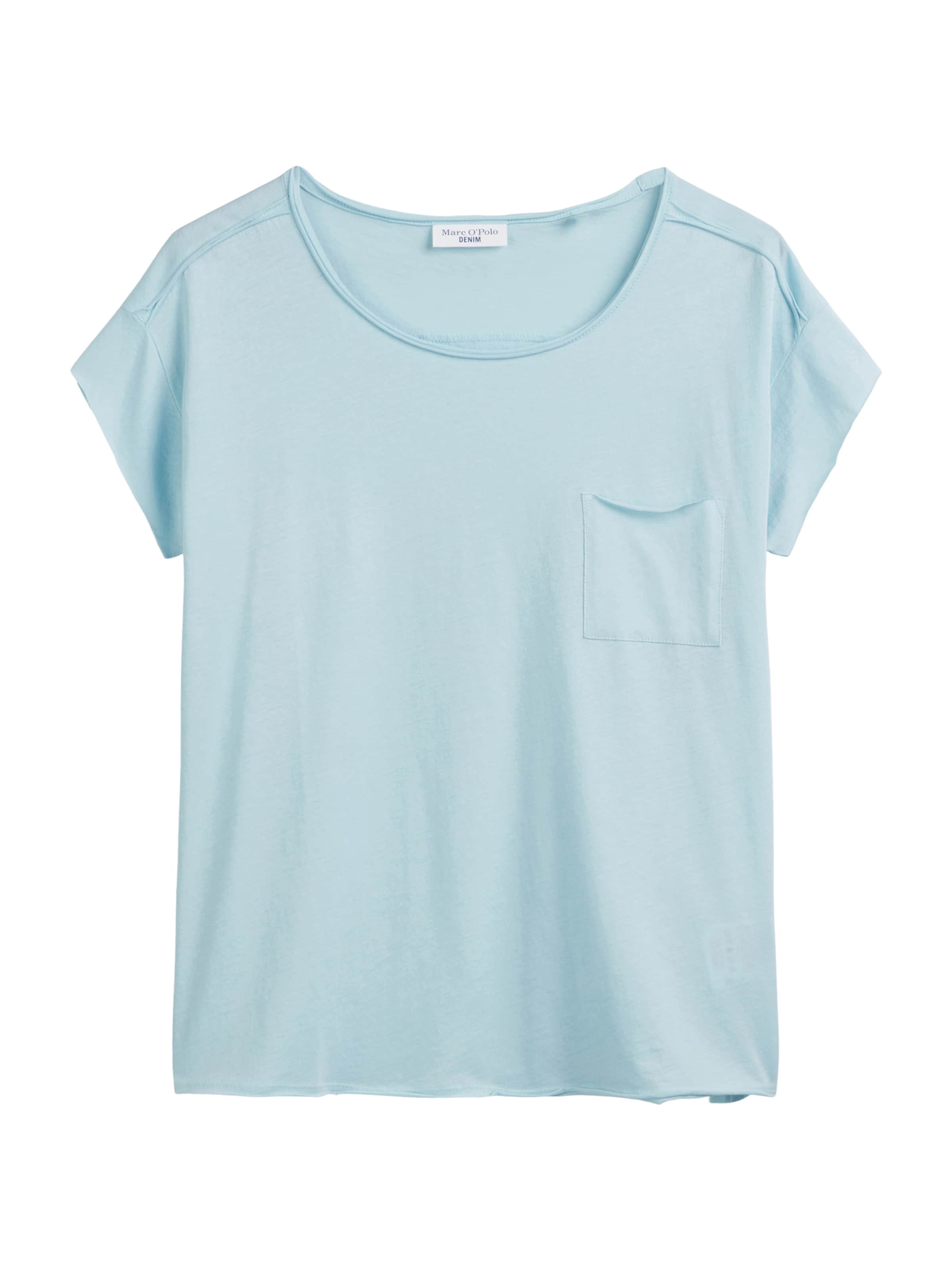 Marc O'Polo DENIM Koszulka w kolorze niebieski: przód