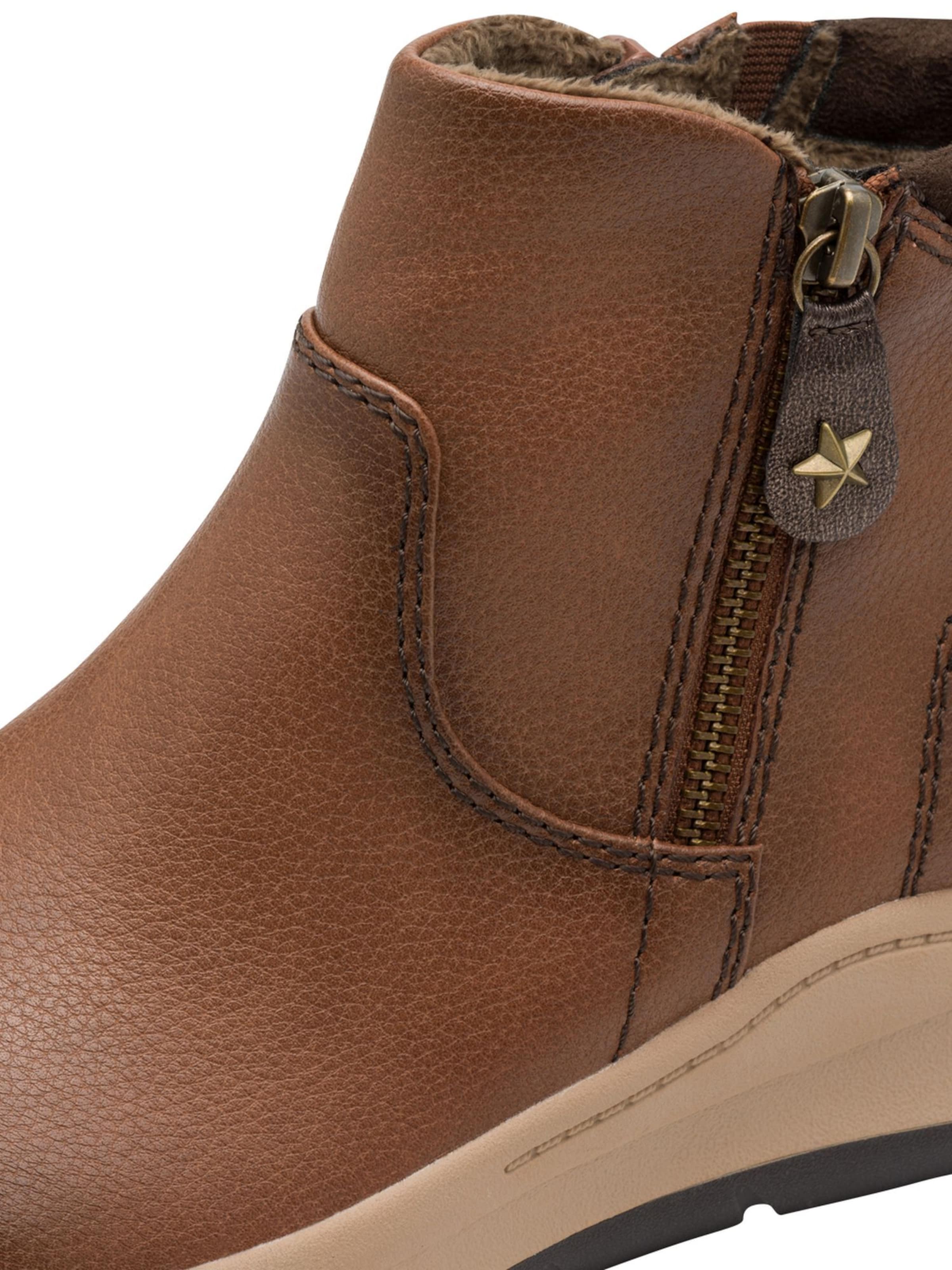 JANA Enkellaarsjes in Bruin