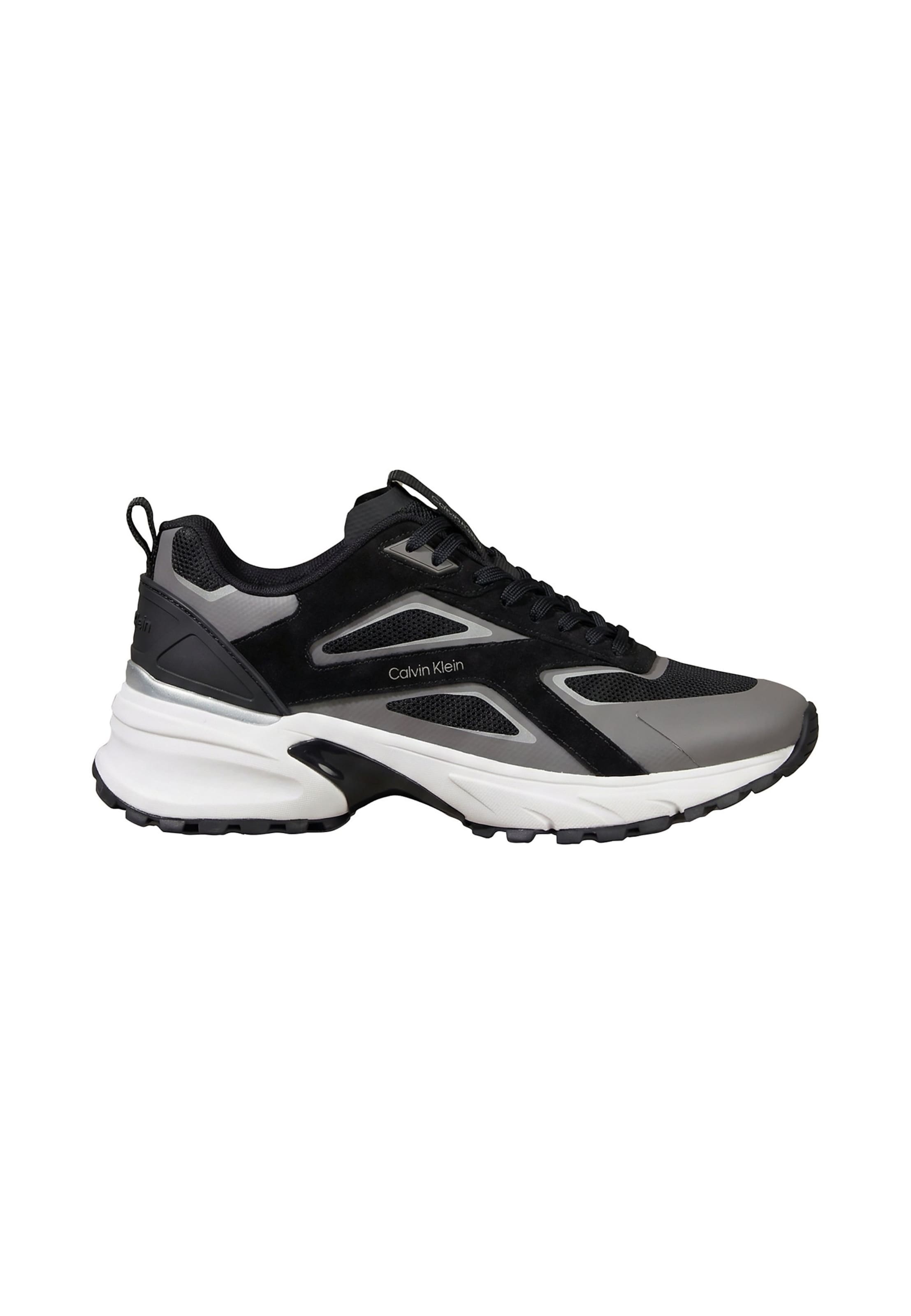 Calvin Klein Sneakers laag 'HIKE RUNNER' in Zwart