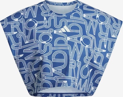 Sportiniai marškinėliai 'FARM' iš ADIDAS PERFORMANCE, spalva – mėlyna / balta, Prekių apžvalga