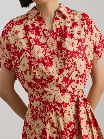 Lauren Ralph Lauren Blousejurk in Rood